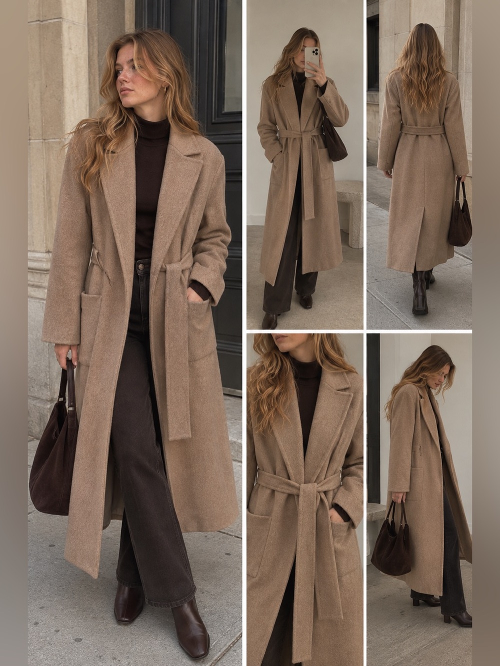 Zara Women's Brown Trench Coat